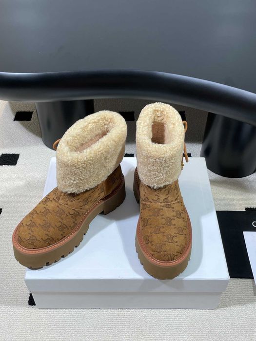 Ghete Celine - piele naturala 100% premium prezentare completa