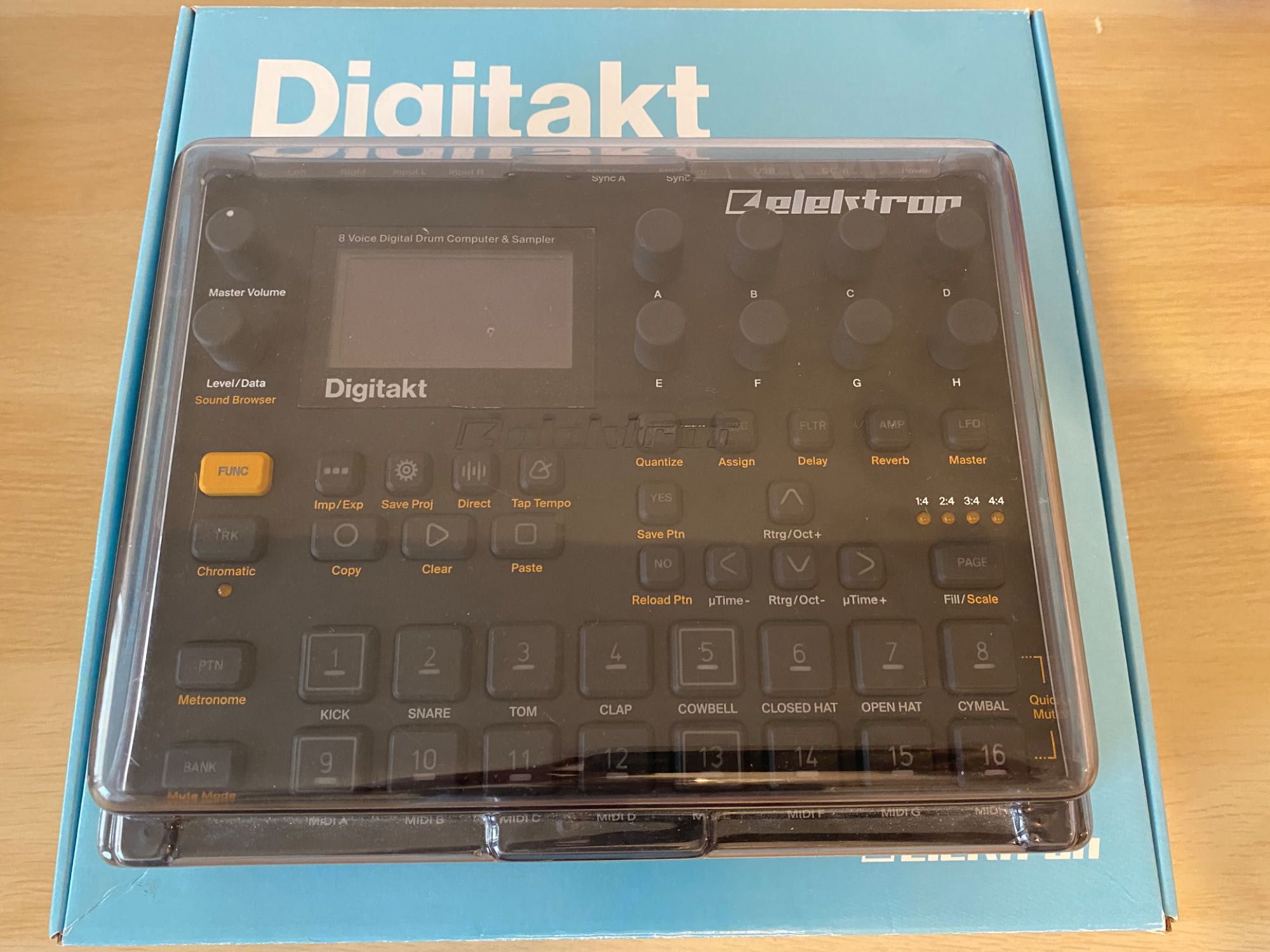 Digitakt + Elektron Protective Cover PL-2s