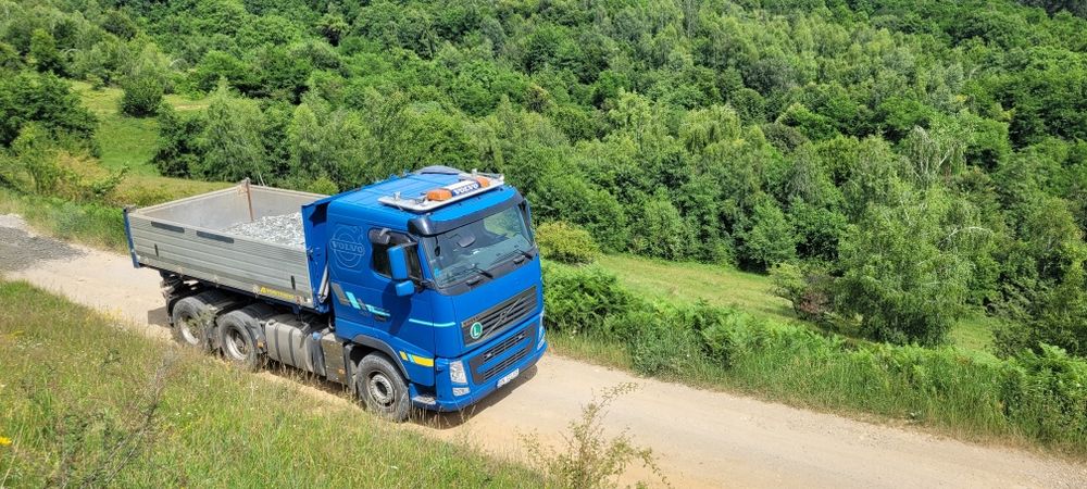Volvo FH16 6x4 wechselsystem autobasculanta si cap tractor