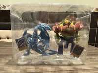 Figurina Yu-Gi-Oh! 2-Pack Blue-Eyes White Dragon & Gate Guardian, 10cm