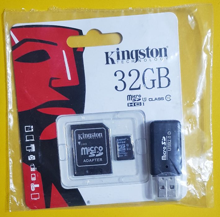 Card de memorie Kingston MicroSDHC 32, 64, 128GB clasa 10 + USB