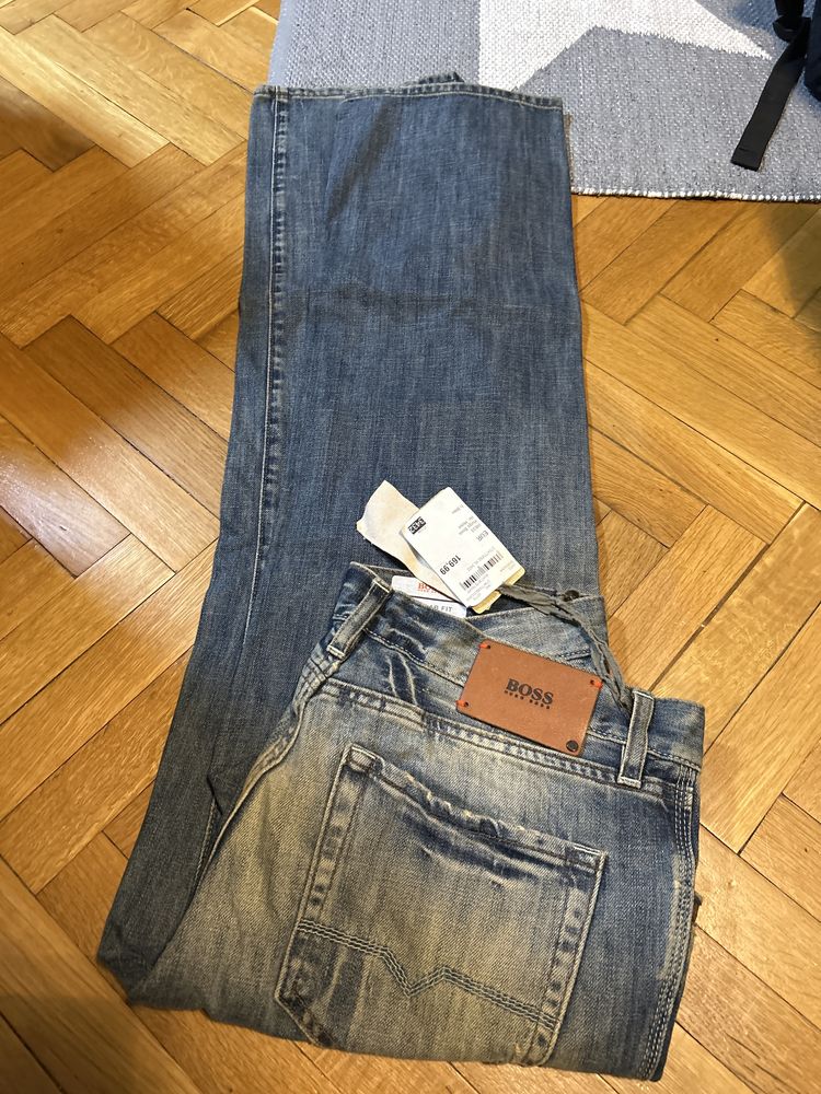 Нови оригинални дънки HUGO BOSS W34 L32 REGULAR FIT