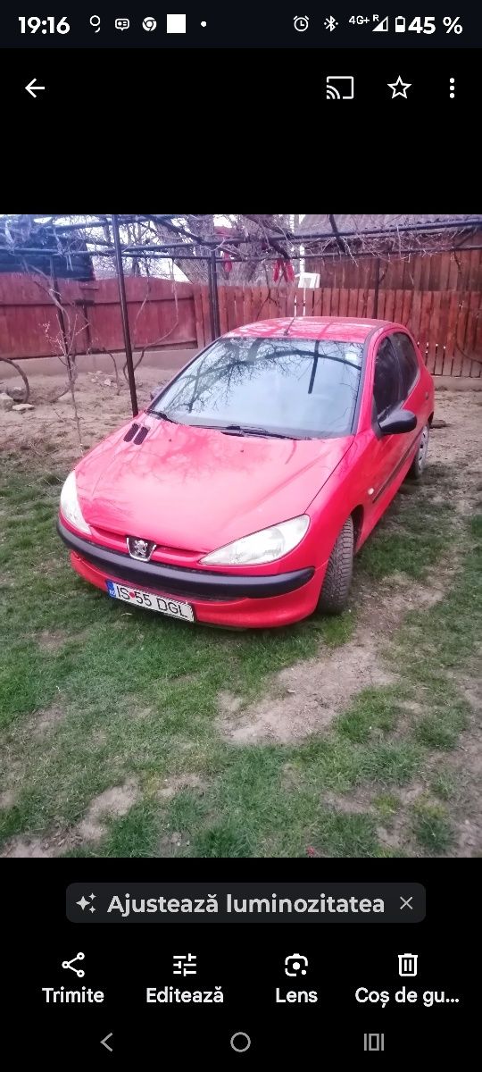 Vând Schimb Peugeot 206
