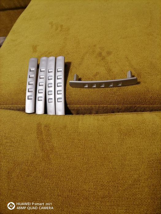 Mânere mobilier gri metalizat