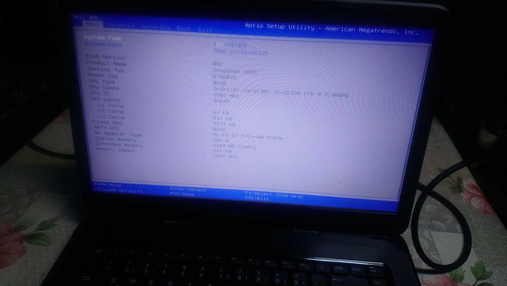 Dell 3520 cu procesor i5 3210m
