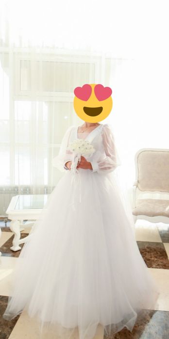 Продам красивое свадебное платье!