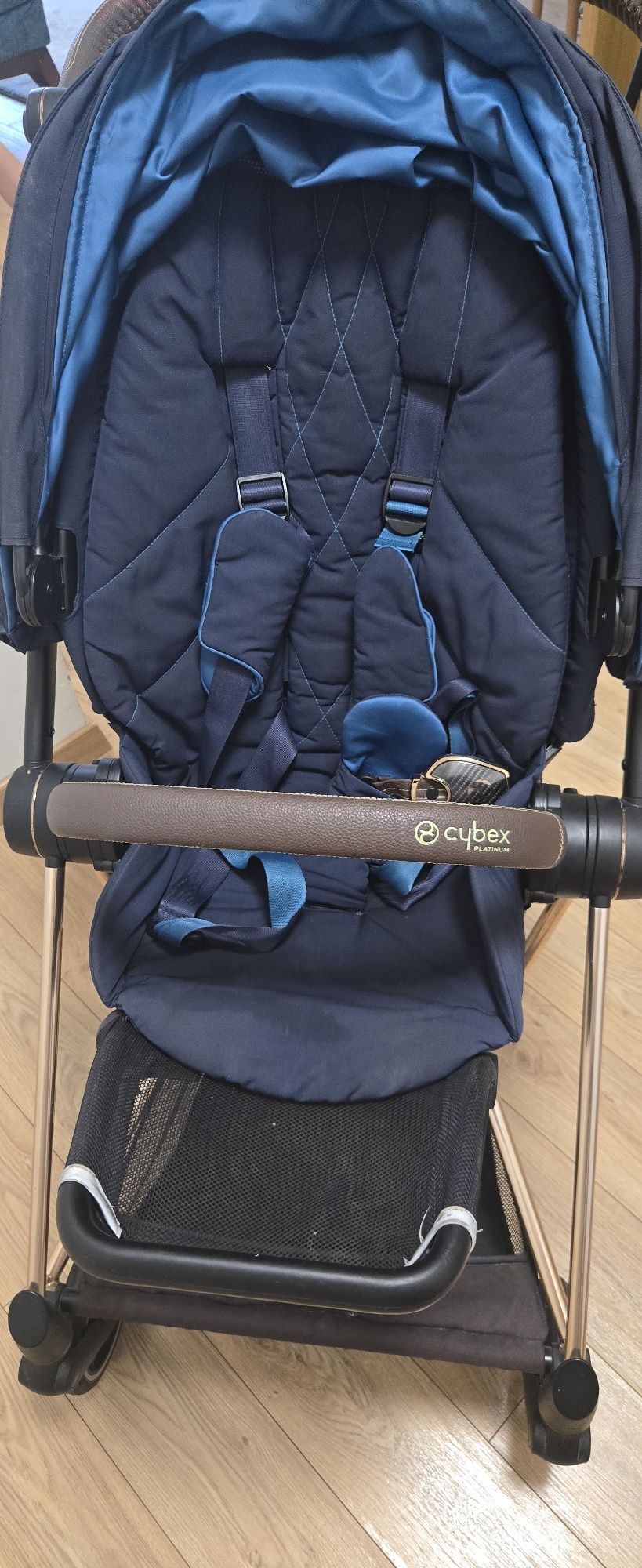 Cybex Milos rose gold+ кошче за кола Cybex Platinum