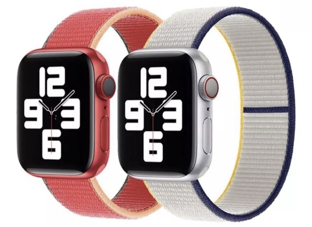 Curea Direct Nylon Style Compatibila Ceas Apple Watch