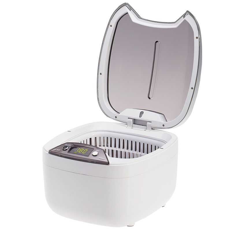 Стерилизатор ACD- 7920 - ултразвуков 0,85L 55W - бял/черен