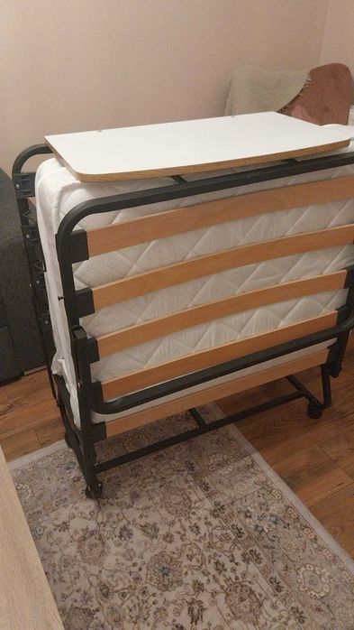 Pat Pliant cu saltea inclusa Omega