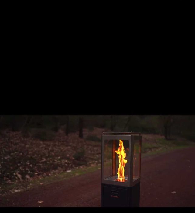 Sobă cu peleți Square Garden  10 kW, incalzire terase,restaurante