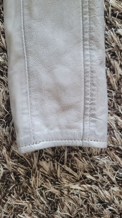 Vand geaca piele naturala gri, marime 36