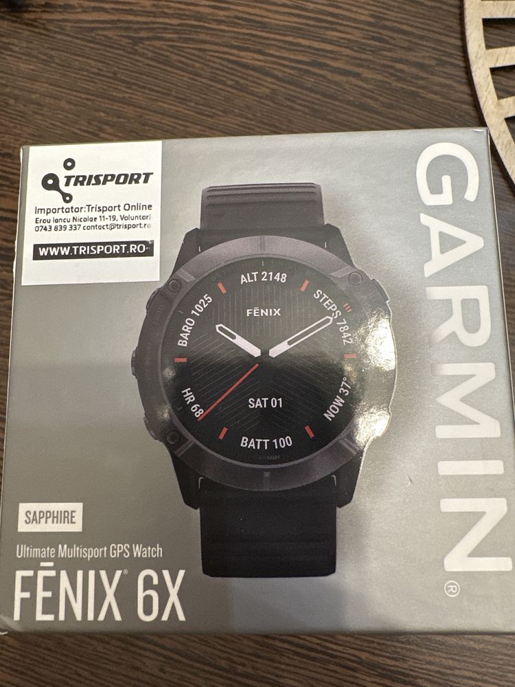 Garmin  Fenix. 6X  saphire FIX