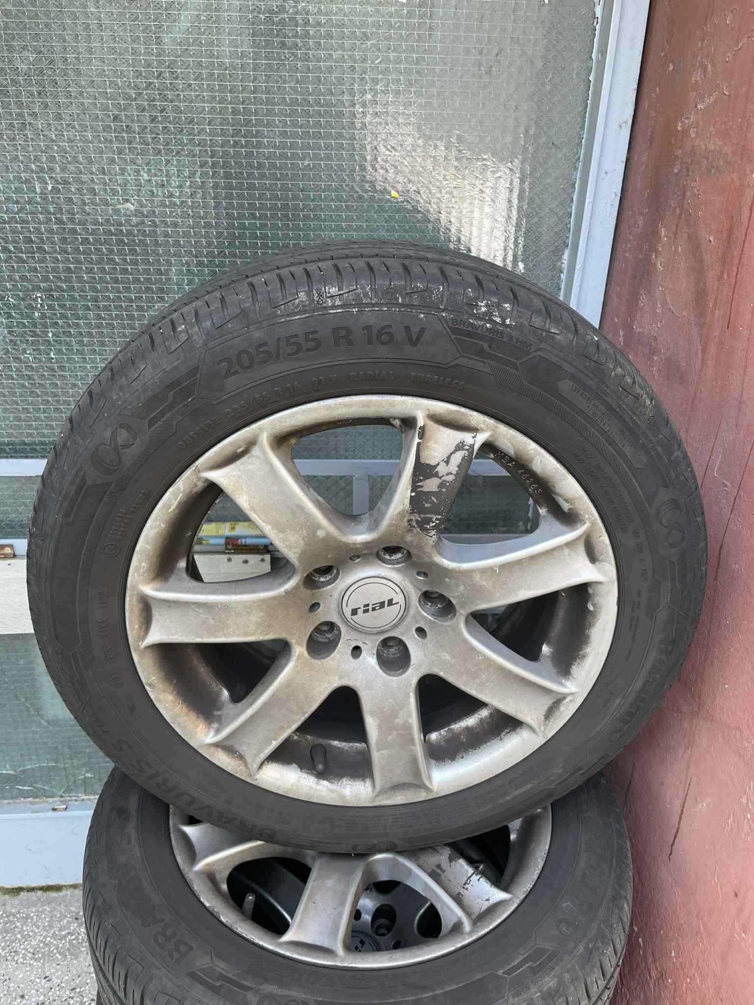 летни гуми с джанти 205/55 R 16 V