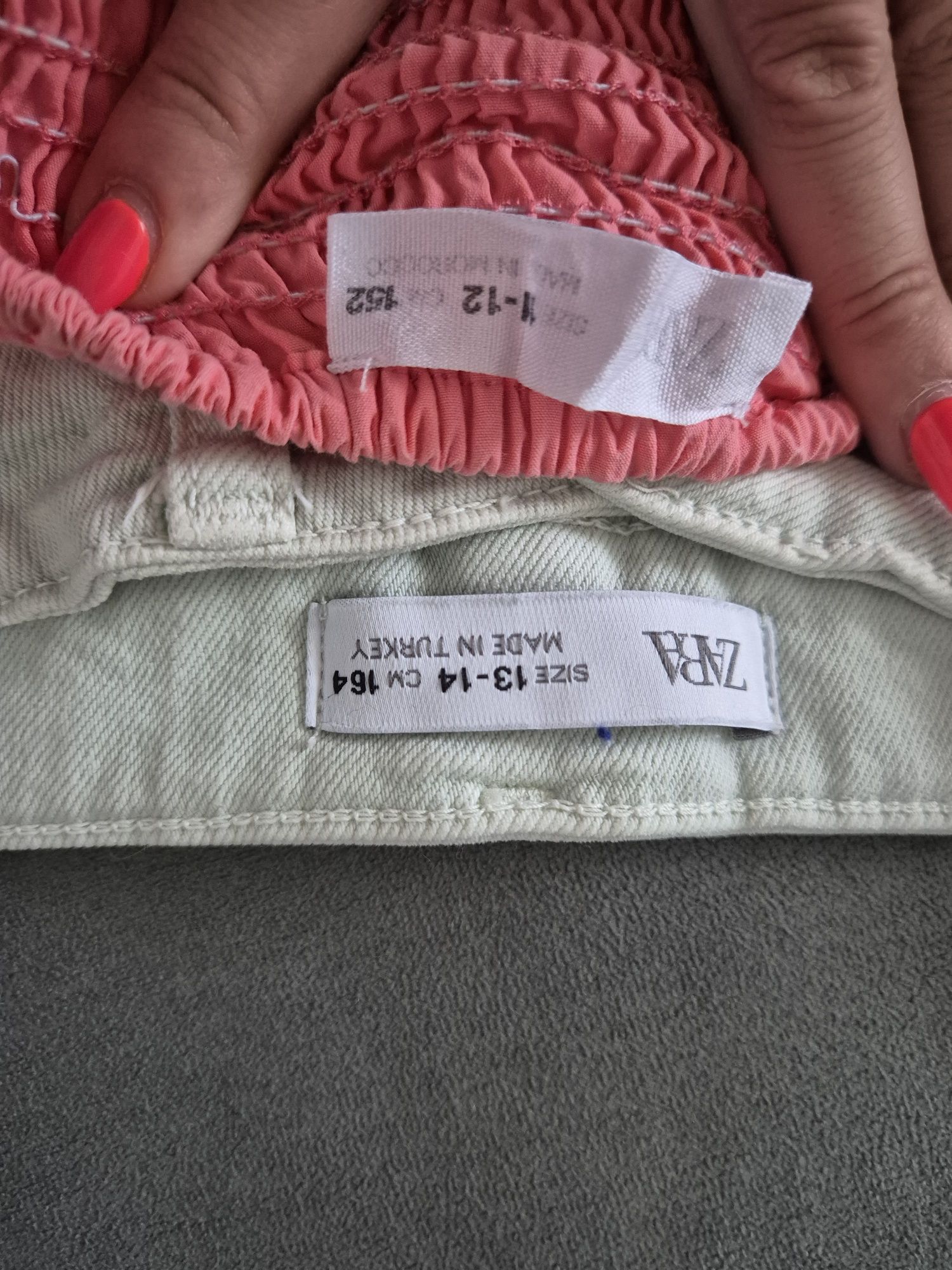 Zara 152см. Потник и къси панталонки