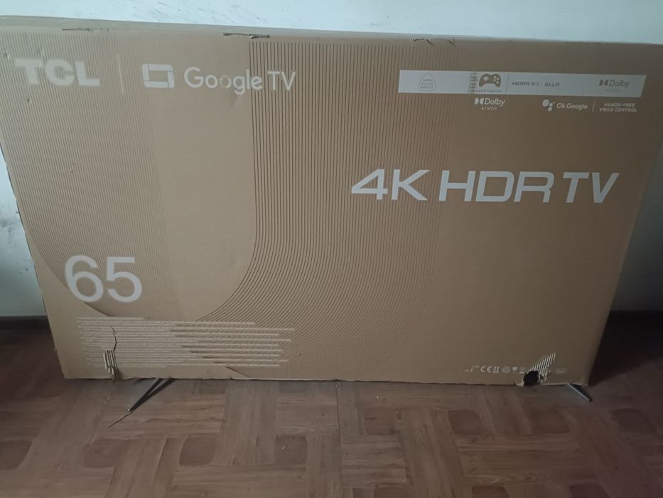 TV TCL 4K HDRTV 65" display defect