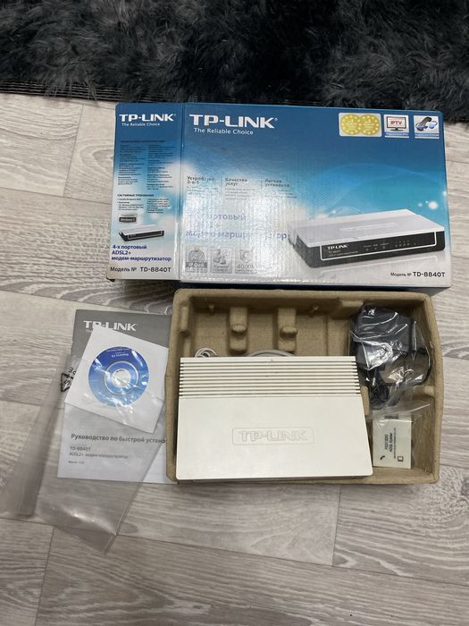 Модем-маршрутизатор TP-LINK TD-8840T