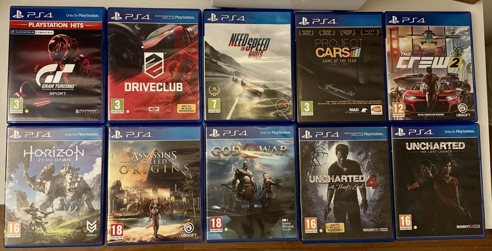Jocuri PS4 - The Crew 2, Gran Tursimo,etc