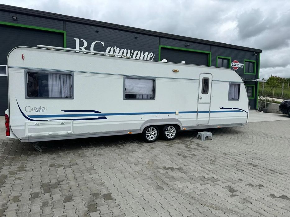 ADRIA 743 Classica Rulota Adria Stare buna capacitate 8 persoane