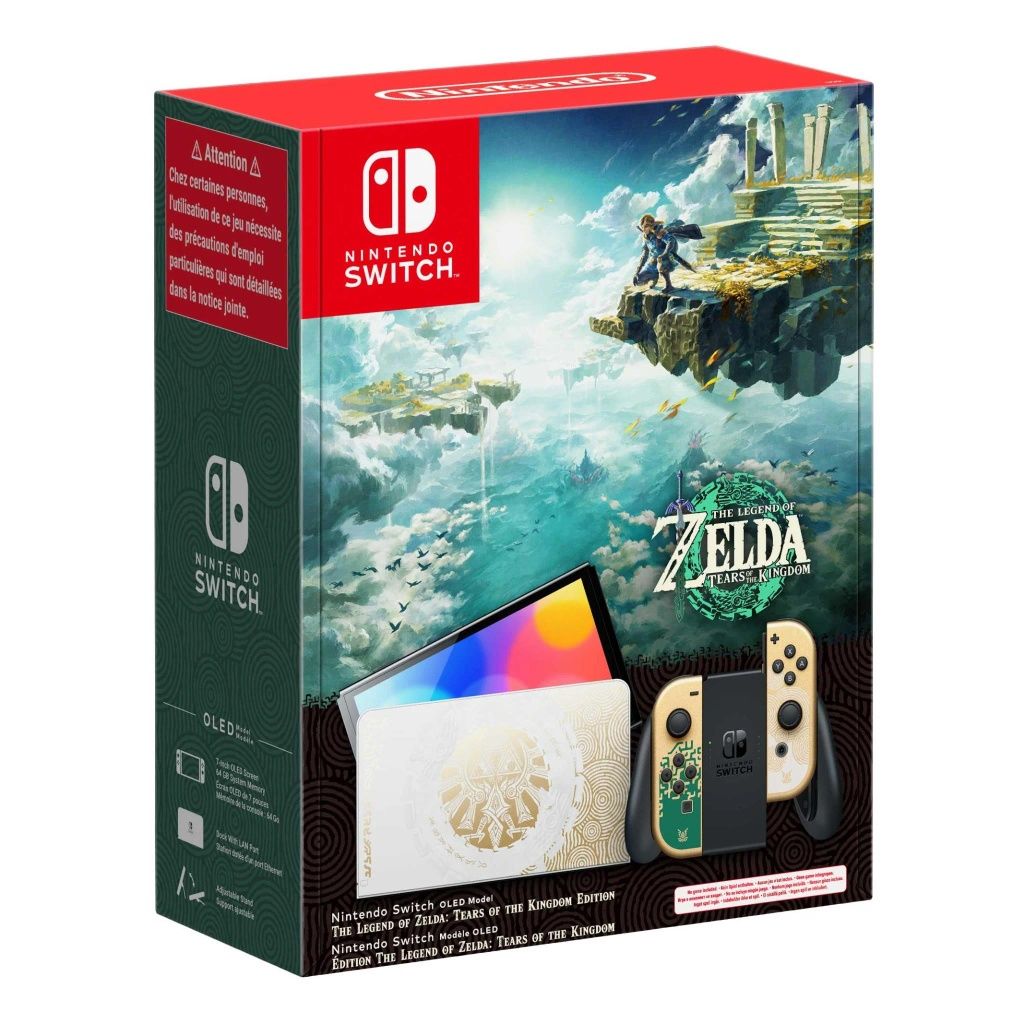 Nintendo Switch Oled Zelda edition абсолютно новый