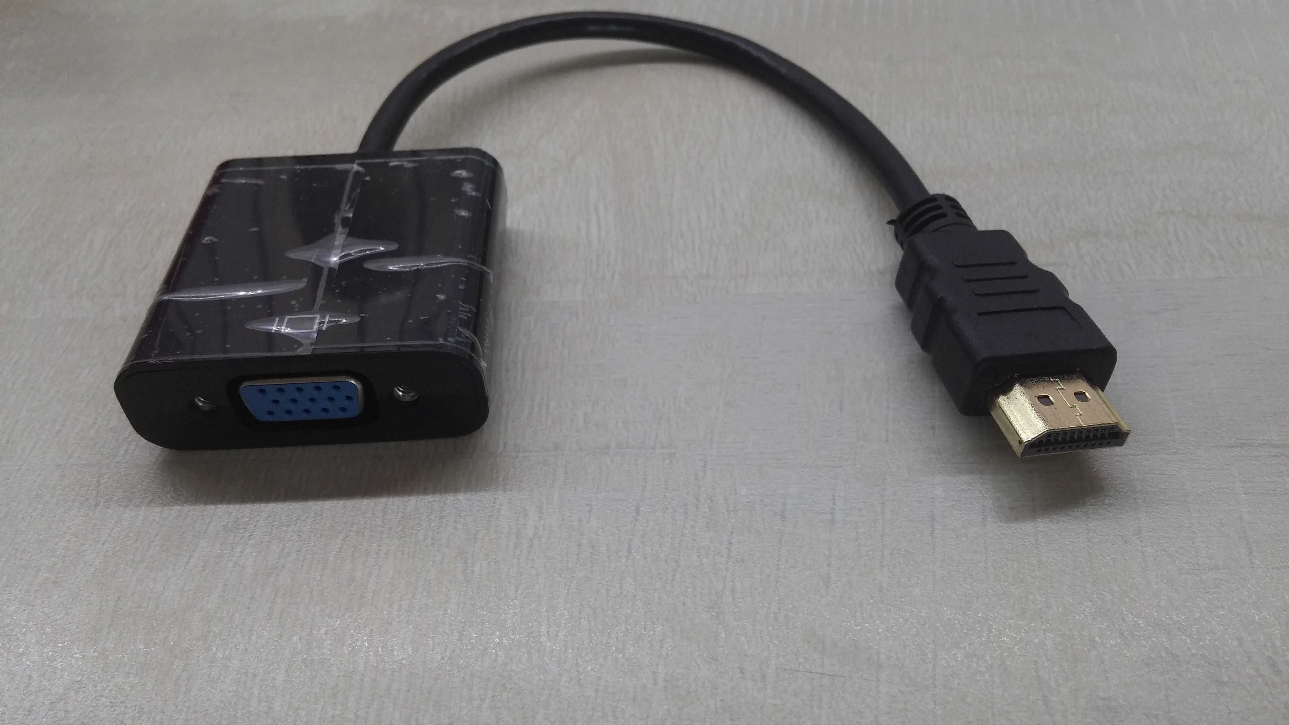 Преходник HDMI към VGA / конвертор - НОВ