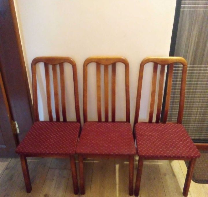 Стулья Малайзия 3 штуки
