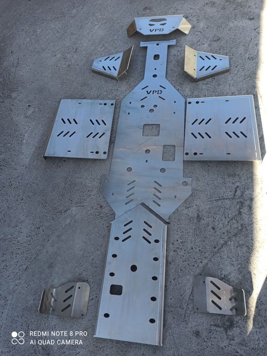 Scut ATV CF Moto 850 & 1000 aluminiu/oțel