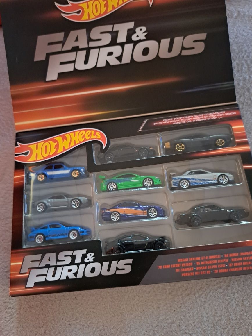 Set Fast and Furious Hotwheels
