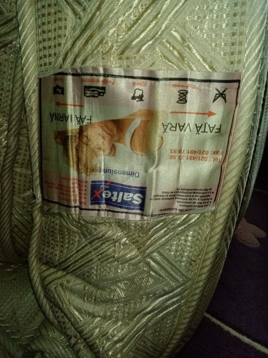 Vând saltea Saltex 160×200cm,   20cm grosime