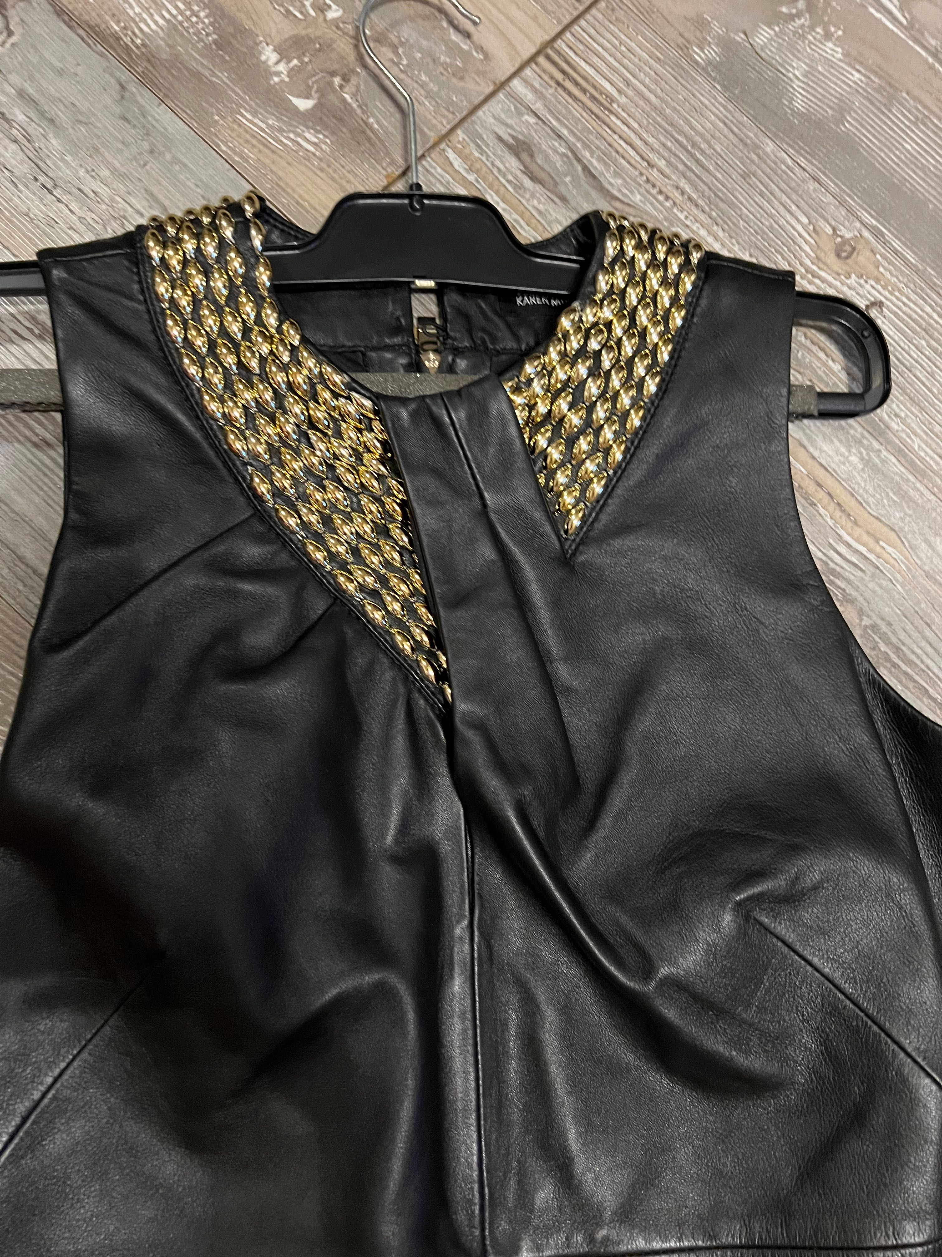 Уникална естествена кожа Karen millen