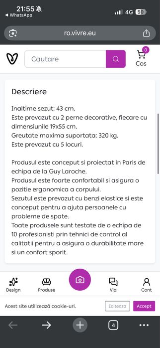 Coltar modern calitate premium