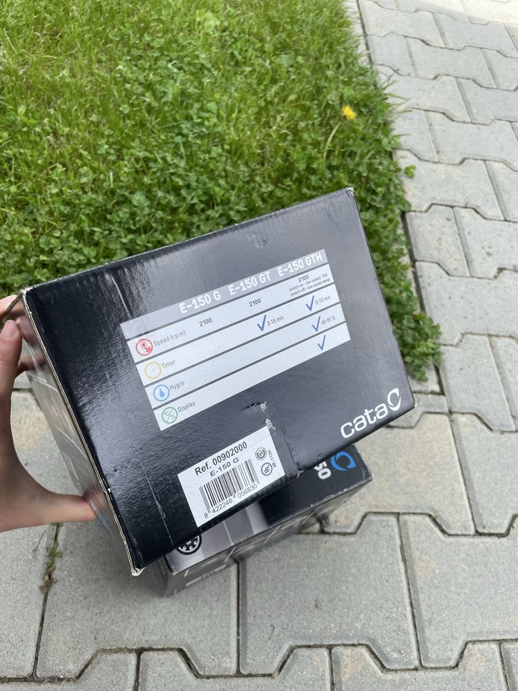 Вентилатори за баня CATA Е-150 G, 2 броя нови