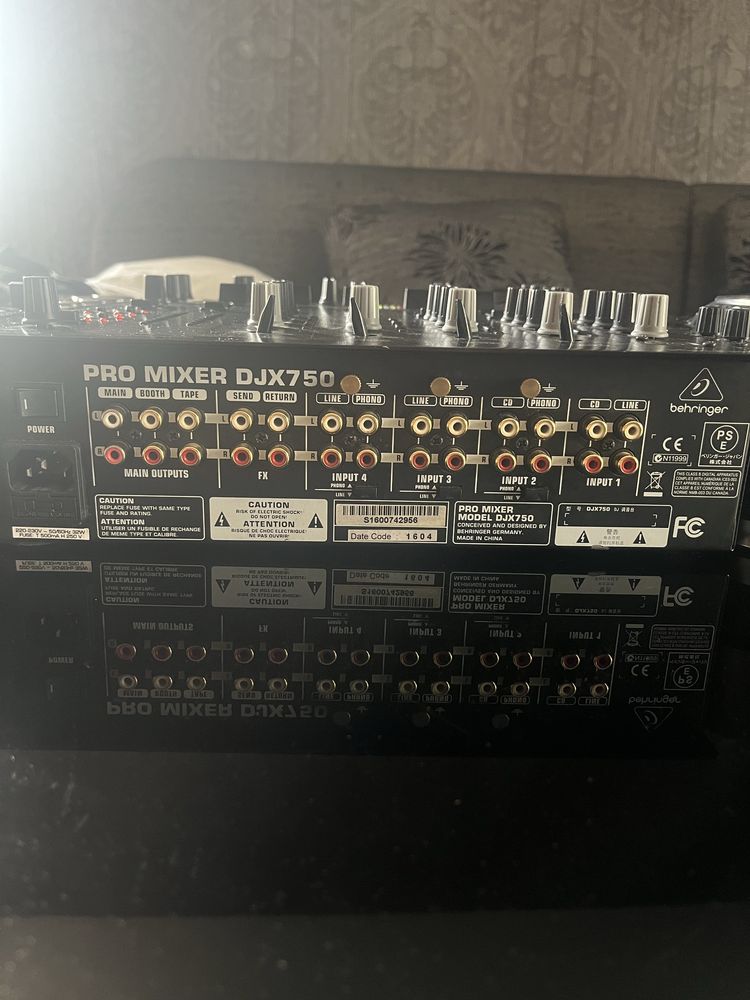 Pioneer CDJ-1000mk3 и Behringer DJX750