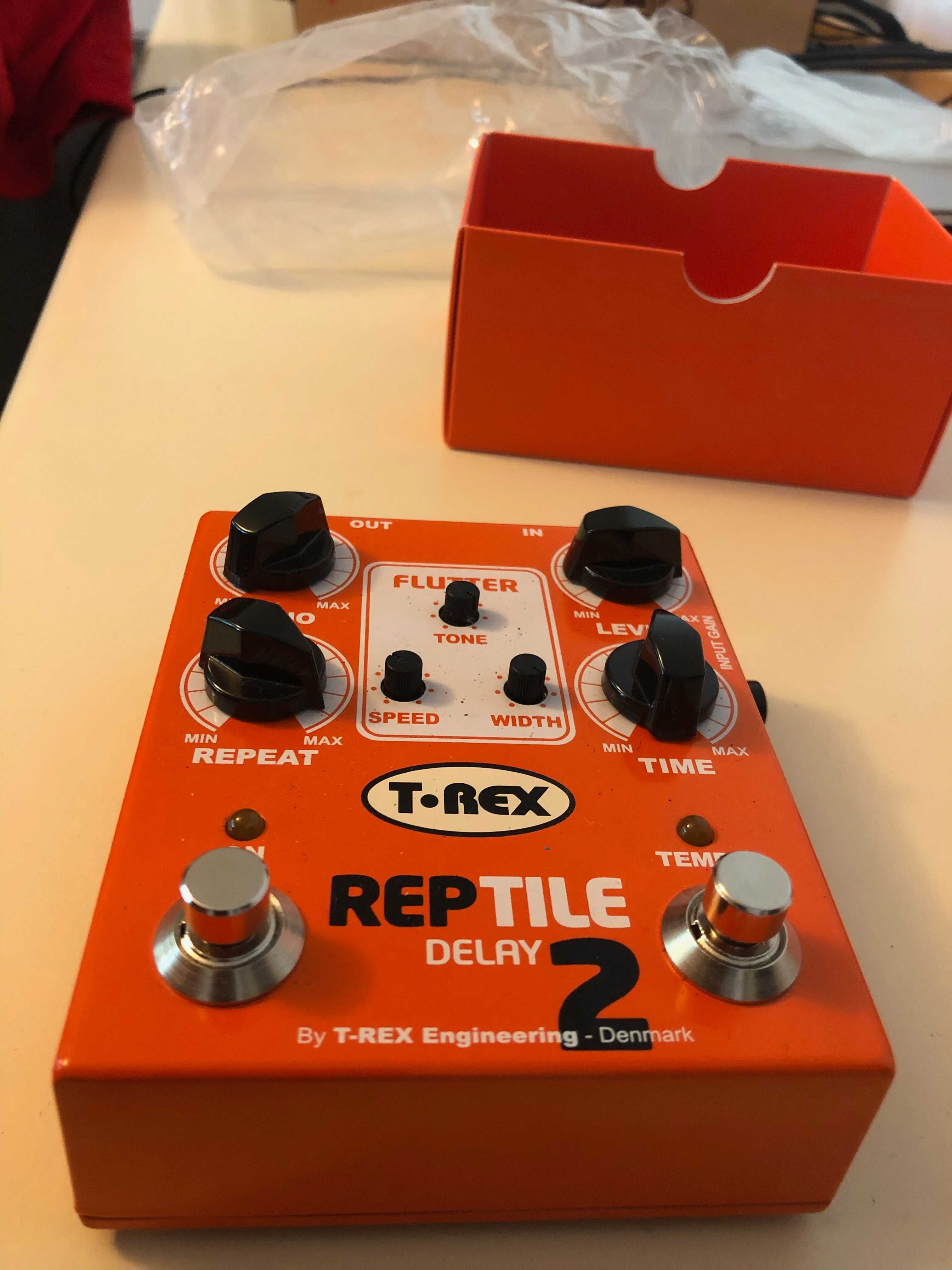 Pedala T-Rex Reptile 2 - Analog Tape Echo simulator