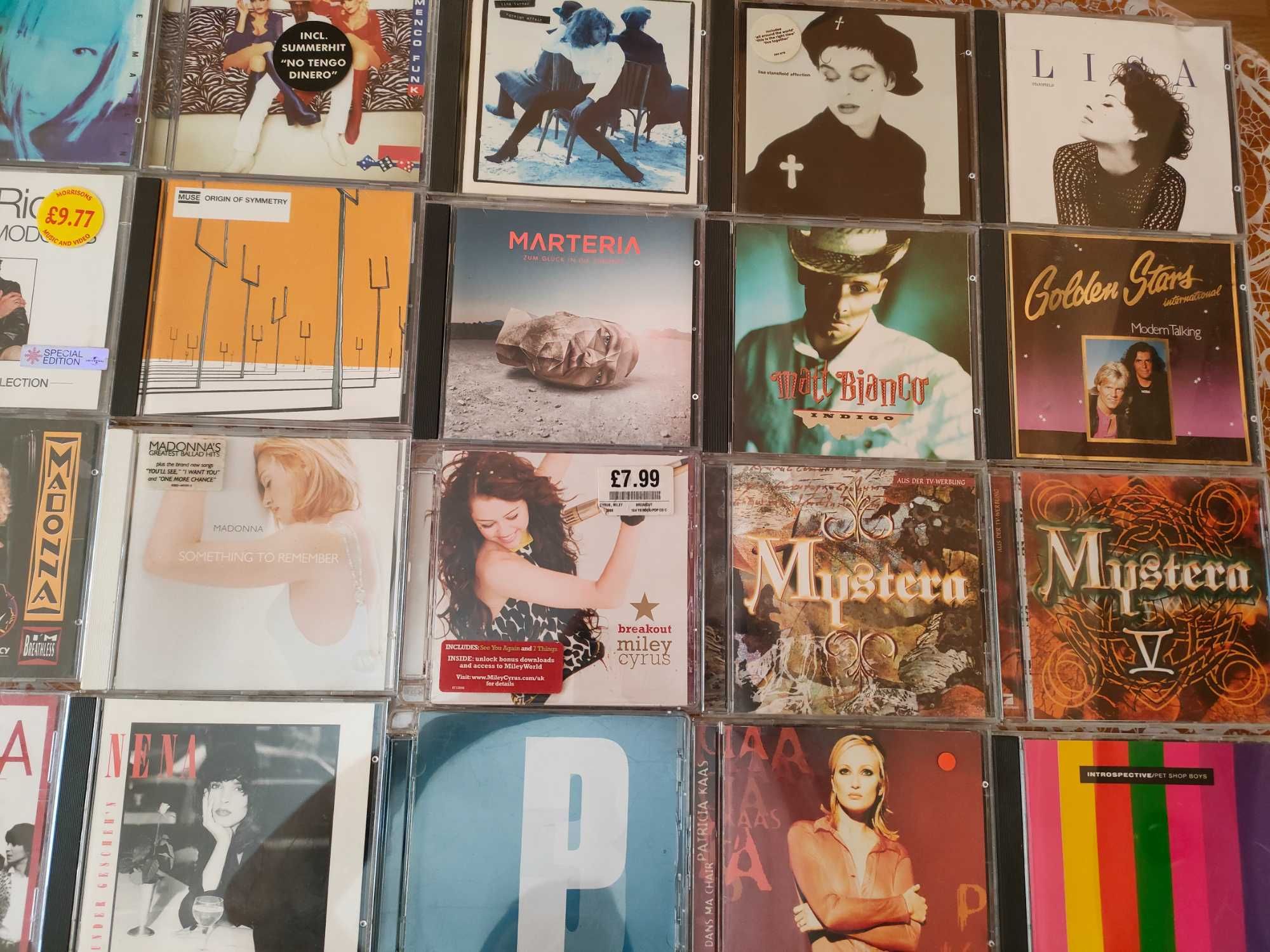 CD -uri originale - Madonna, Rod Stewart, Snow Patrol, U2,UB 40,