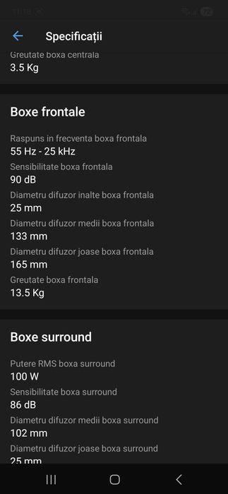 Boxe pasive Taga Harmony