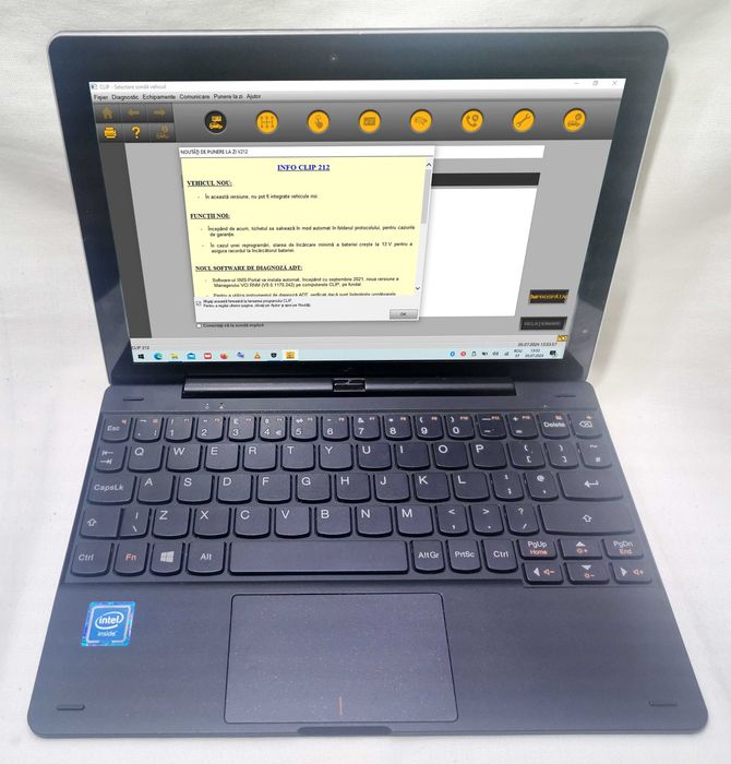 Tableta Laptop Lenovo cu touch screen 2 in 1 bateria 8 ore 30