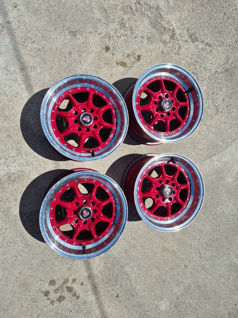Продавам джанти Axe Ex 2wo Red, 15 цола, 4х100 и 4х114