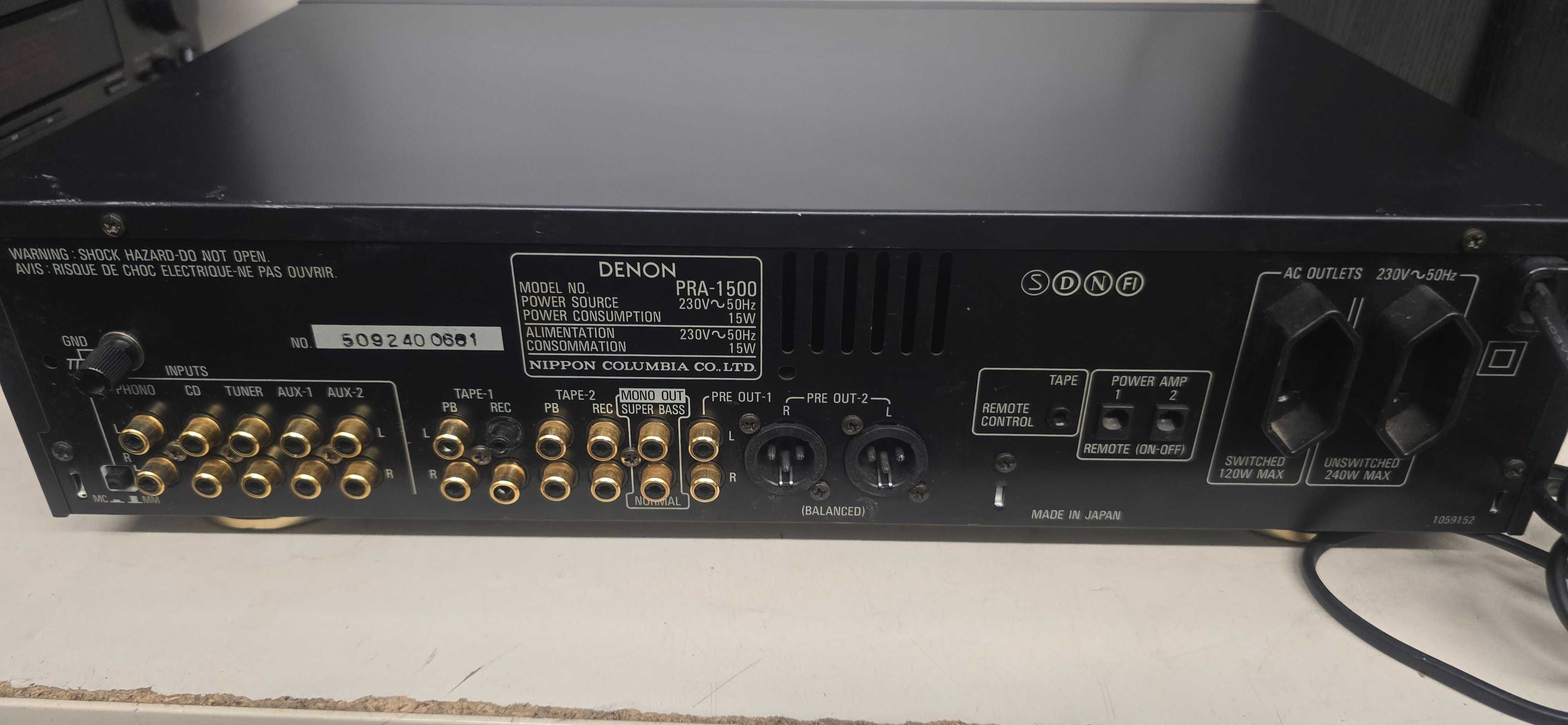Preamplificator  Denon PMA  1500