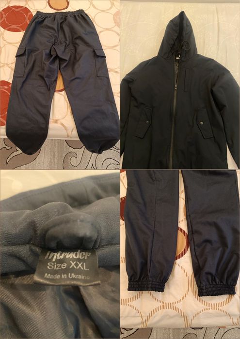 Compleu Softshell Intruder XXL Impermeabil, Bleumarin