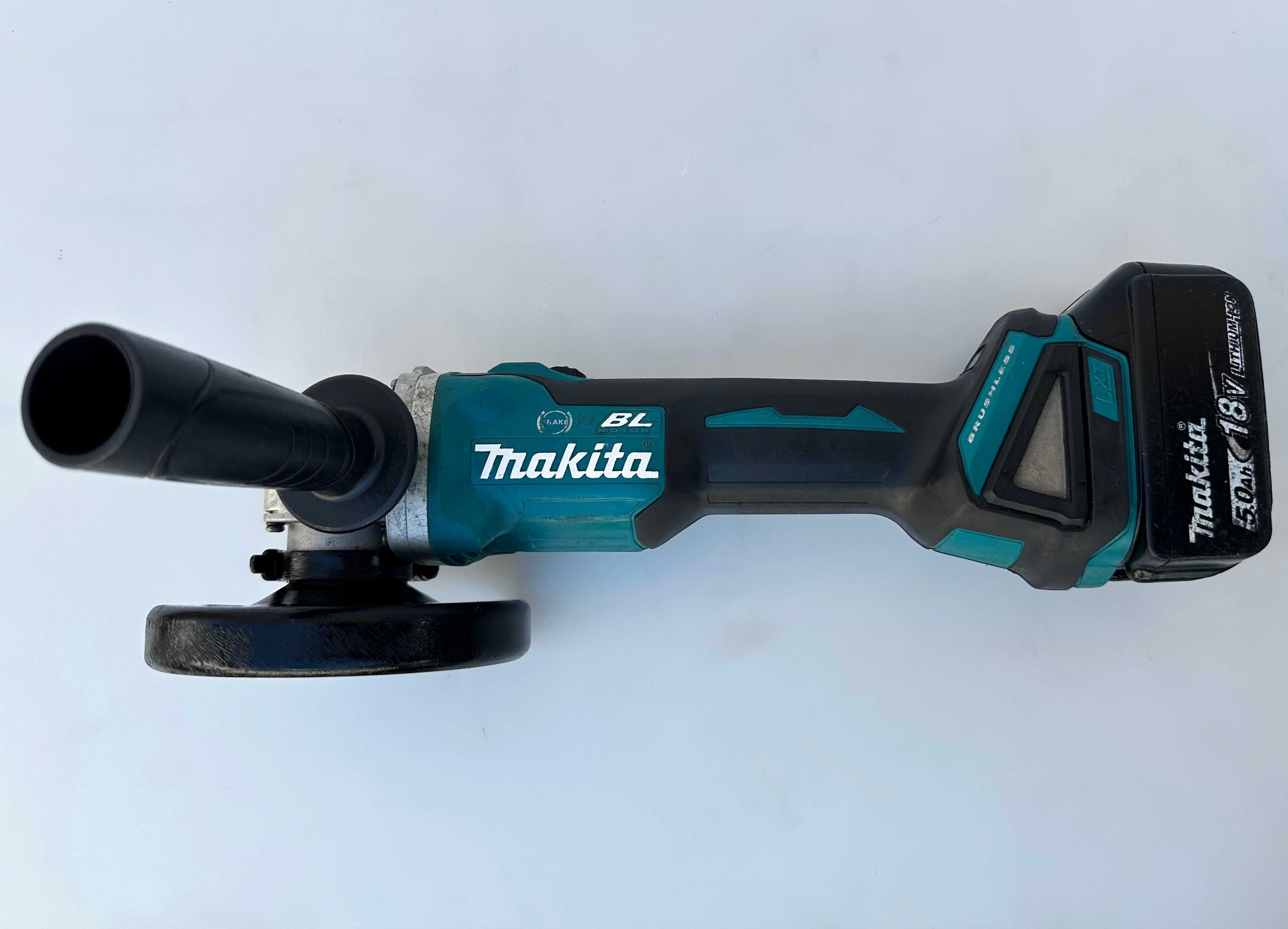 Makita DGA 506 - Безчетков ъглошлайф 2x18V 5.0Ah
