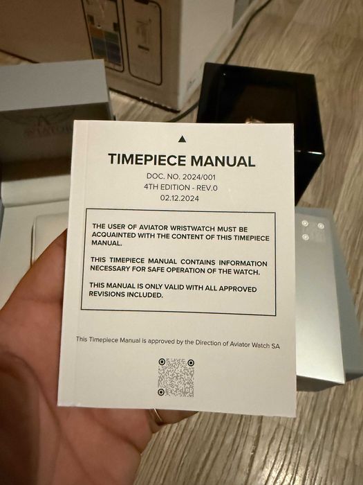 Aviator Douglas Day-Date Limited edition + Кутия за навиване