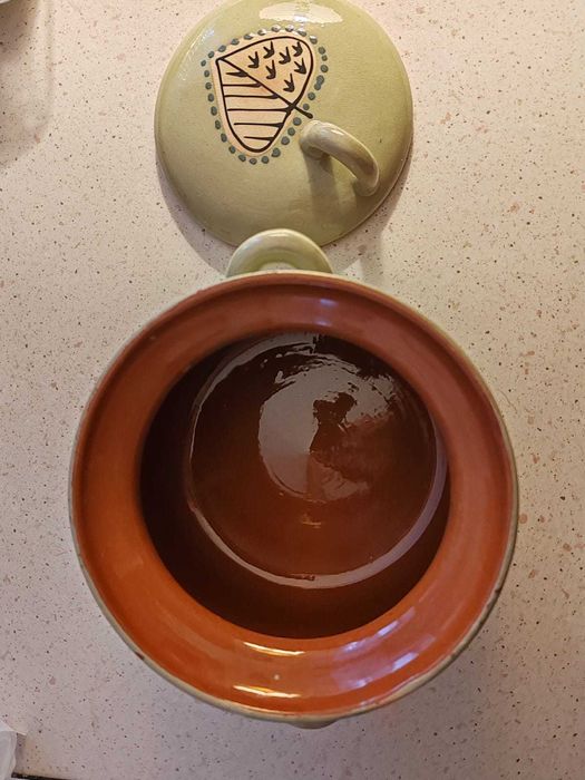 Кастрюля керамическая