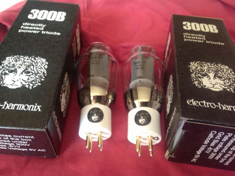 Vind doua lampi300b Electro Harmonix.