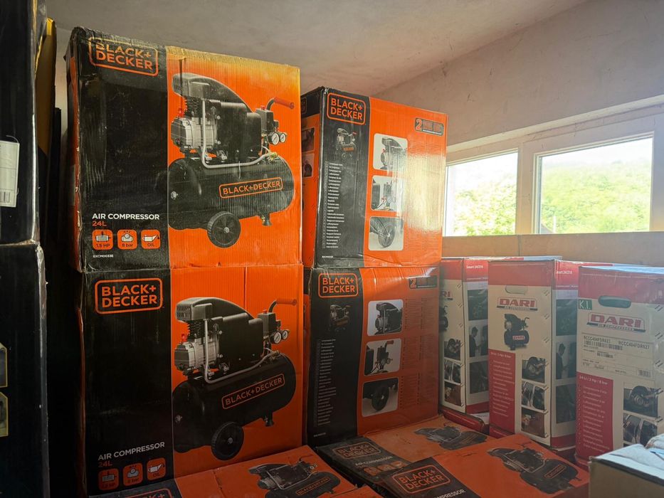 Compresor Stanley , Black & Decker 50l ,25l