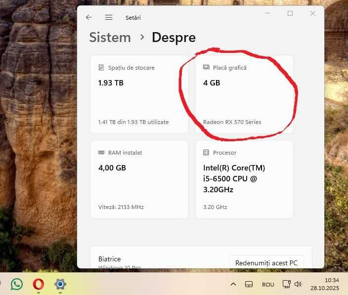 Placa video gaming Sapphire NITRO+ RX 570, 4GB GDDR5, 256-bit