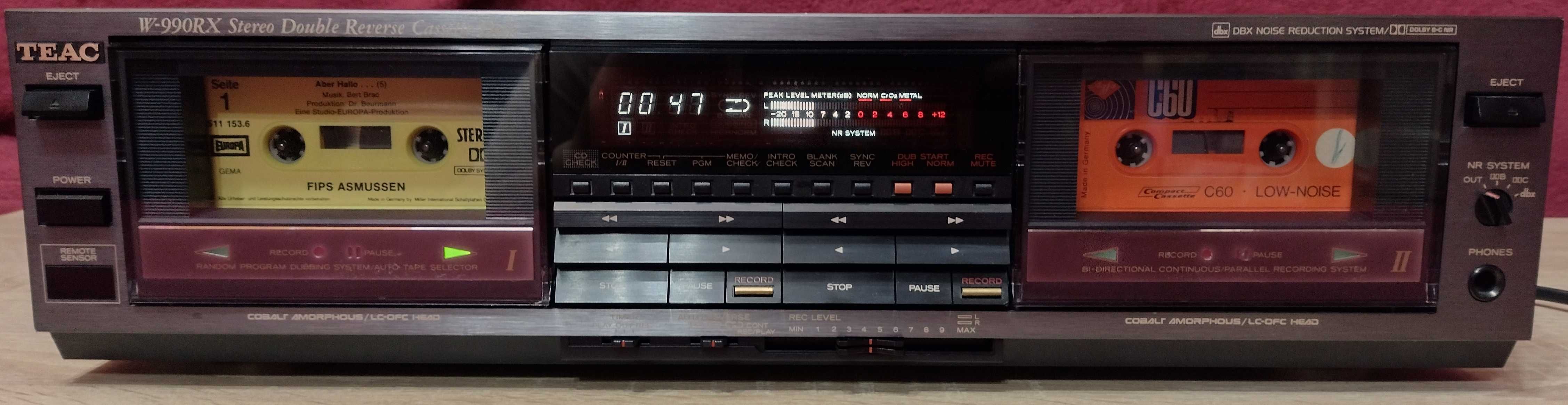 TEAC W-990RX DBX (cap de serie)