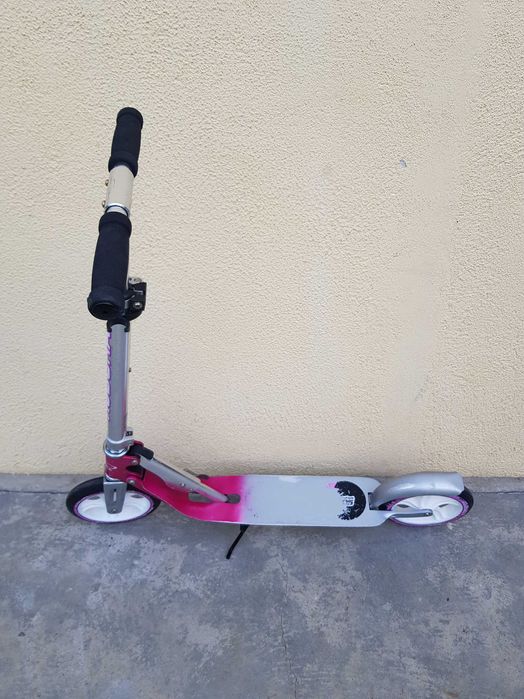 Trotineta Hudora big wheel, aluminiu, pliabila