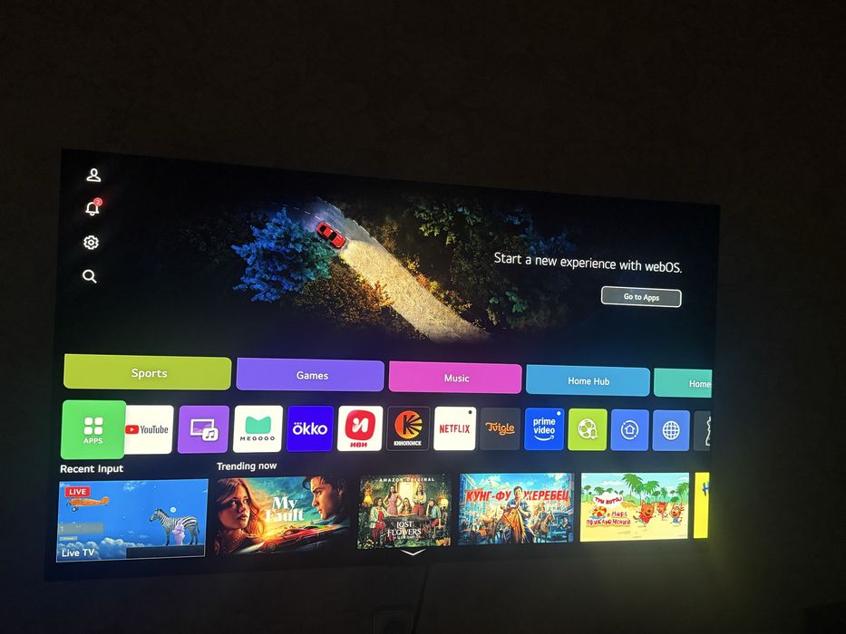 OLED-телевизор LG, модель C2, с диагональю 55 дюймов