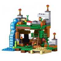 Set Lego Minecraft, 163 si 378 piese, figurine